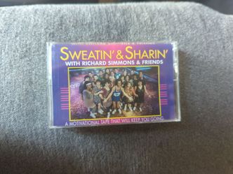 Sweatin' & Sharin' with Richard Simmons Cassette Tape