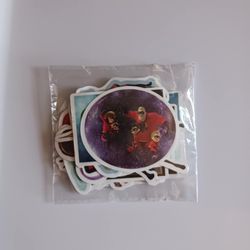INCREDIBLES 30 PC STICKERS 