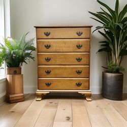 Free Delivery 🚚 Vintage Tall Dresser 33"W x 20”D x 44"H