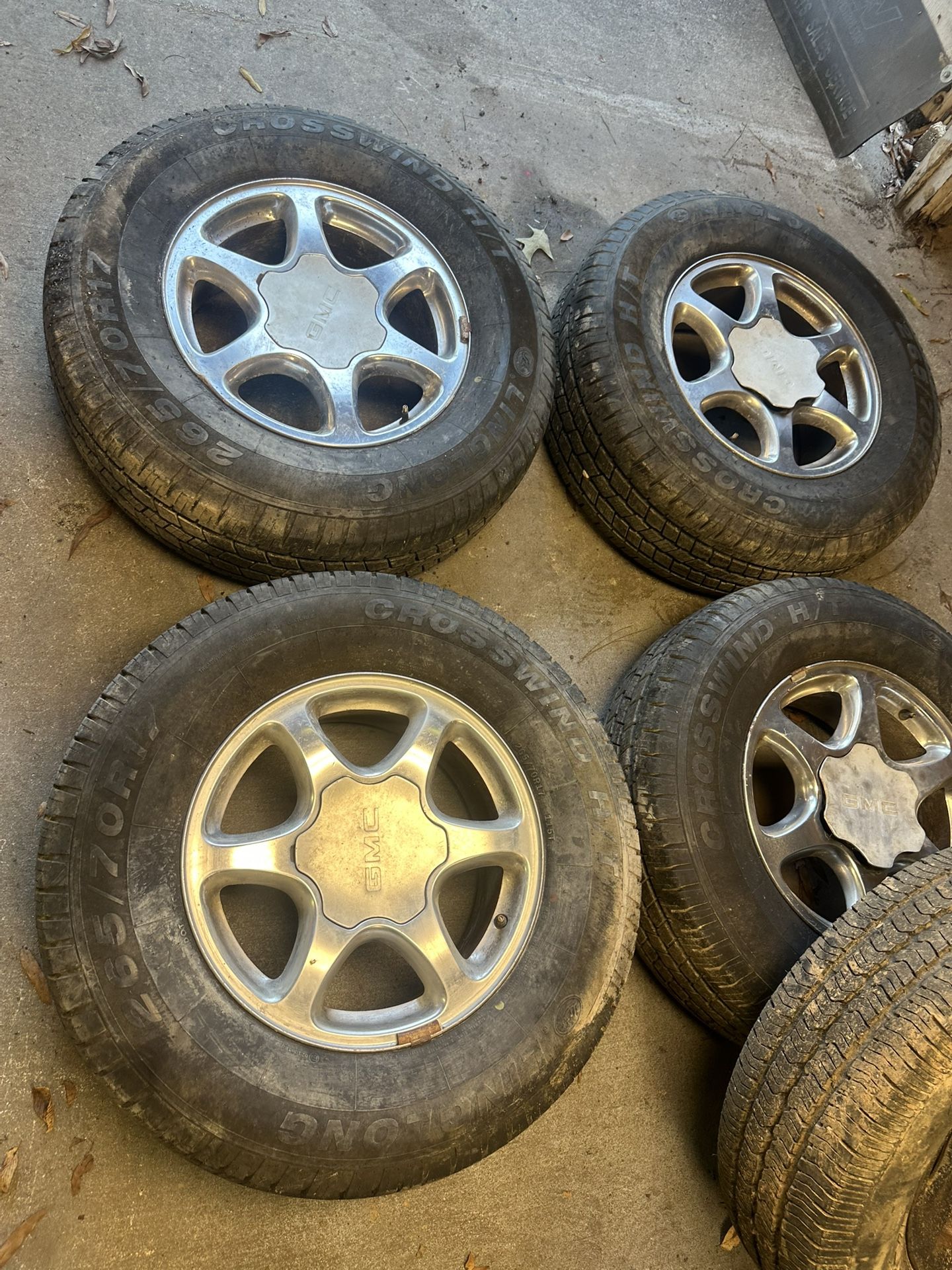 Gmc 6 Lug Wheels
