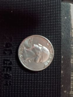 1964 silver quarter