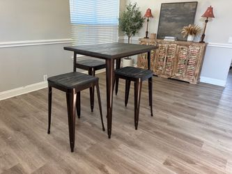 Counter height table & stools