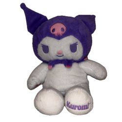 Build A Bear Kuromi Plush Stuffed Hello Kitty Sanrio BAB Purple