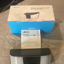 Battery Wall Light Camera