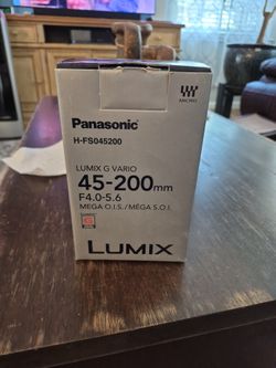 Panasonic Lumix G Vario Camera Lense