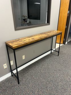Console table