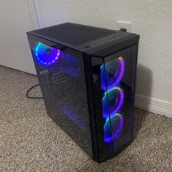 CyberPowerPC - Gamer Master Gaming Desktop - AMD Ryzen 3 4100 - 8GB Memory - NVIDIA GeForce GT 1030 - 500GB SSD - Black