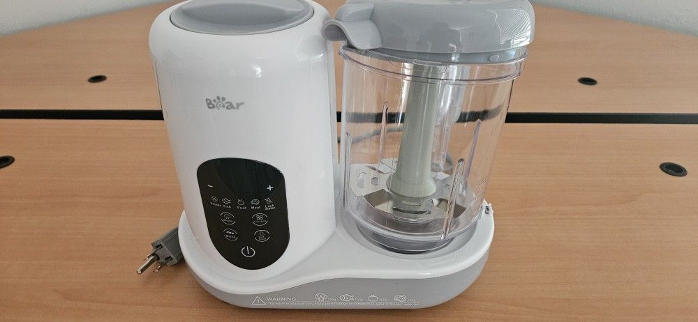 BEAR 2024 Baby Food Maker | Steams and Grinds Baby Food