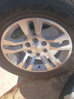 Chevy stock tires all 4 265/65 r18