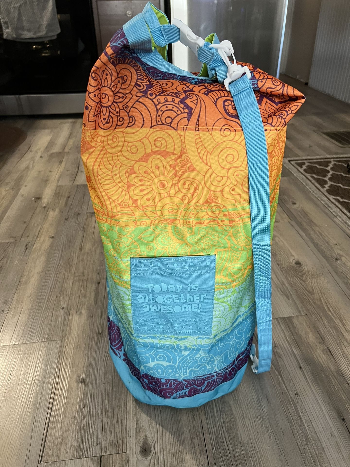 Yoga /duffle Bag. 24” Tall. Can Hold 2 Thin Yoga Mats.
