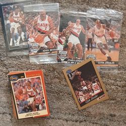 Rare Franz Portland Trailblazer NBA CARD LOT