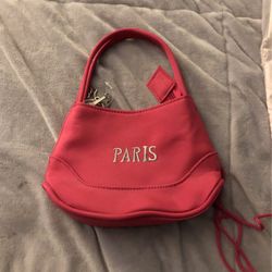 Purse tiny Paris purse comes with key ring outside