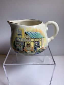 Vintage Sandland Englishware Creamer and Sugar Bowl Set