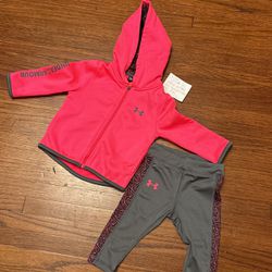 Baby Girl Under Armour Size 12m 