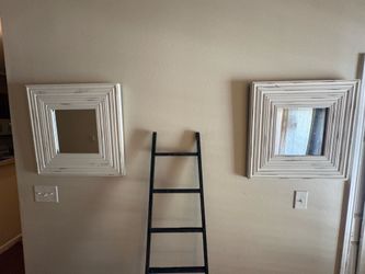 Vintage rustic mirrors
