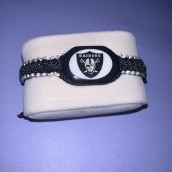 Raiders handmade bracelet