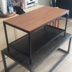 IKEA Fjallbo Metal & Wood Coffee Table (Free Delivery Available)