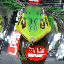 Live Target Big Bass Fishing Frogs