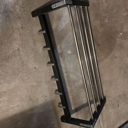 Rack Shelf With Hooks