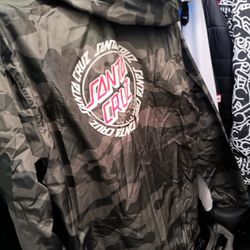 Large Santa Cruz Windbreaker 