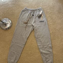 FOG ESSENTIALS Gray Jogger Pants – Brand New