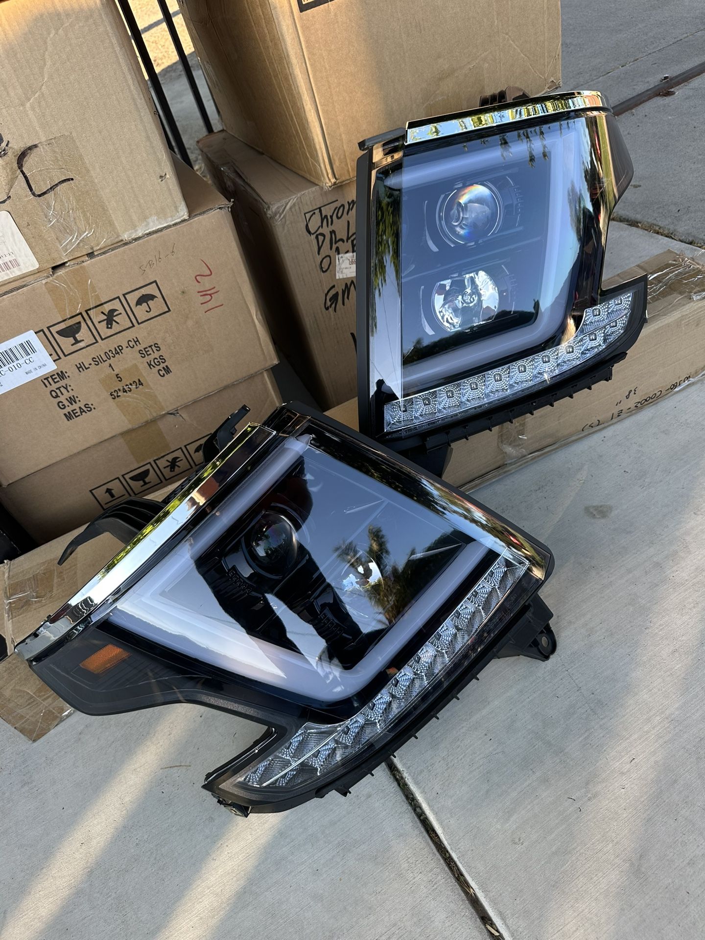 New Chevy Tahoe Headlights 2015-2020
