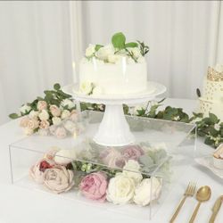 Acrylic Cake Riser Stand