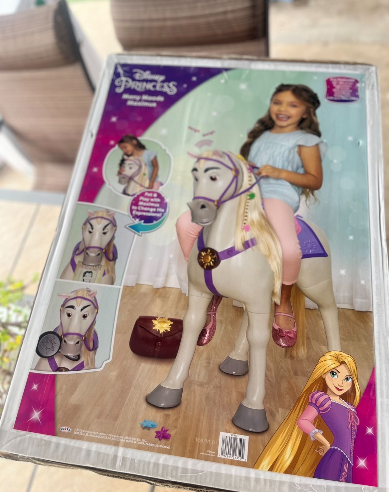 Disney Princess Playdate Many Moods Maximus is 32 Inches Tall and