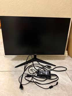 AOC Flat Screen Desktop Monitor with Cables