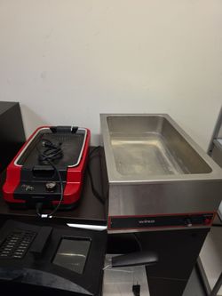Winco Commercial Electric Food Warmer / Soup Well