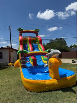 18ft water slide