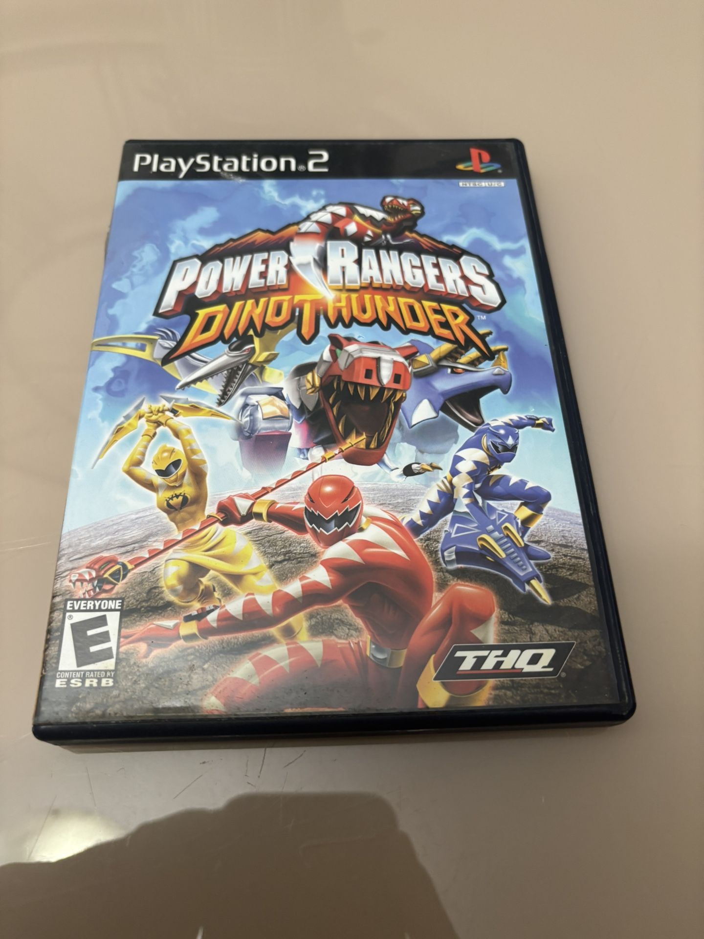 Power Rangers: Dino Thunder (Sony PS2 PlayStation 2) CIB Complete with Manual