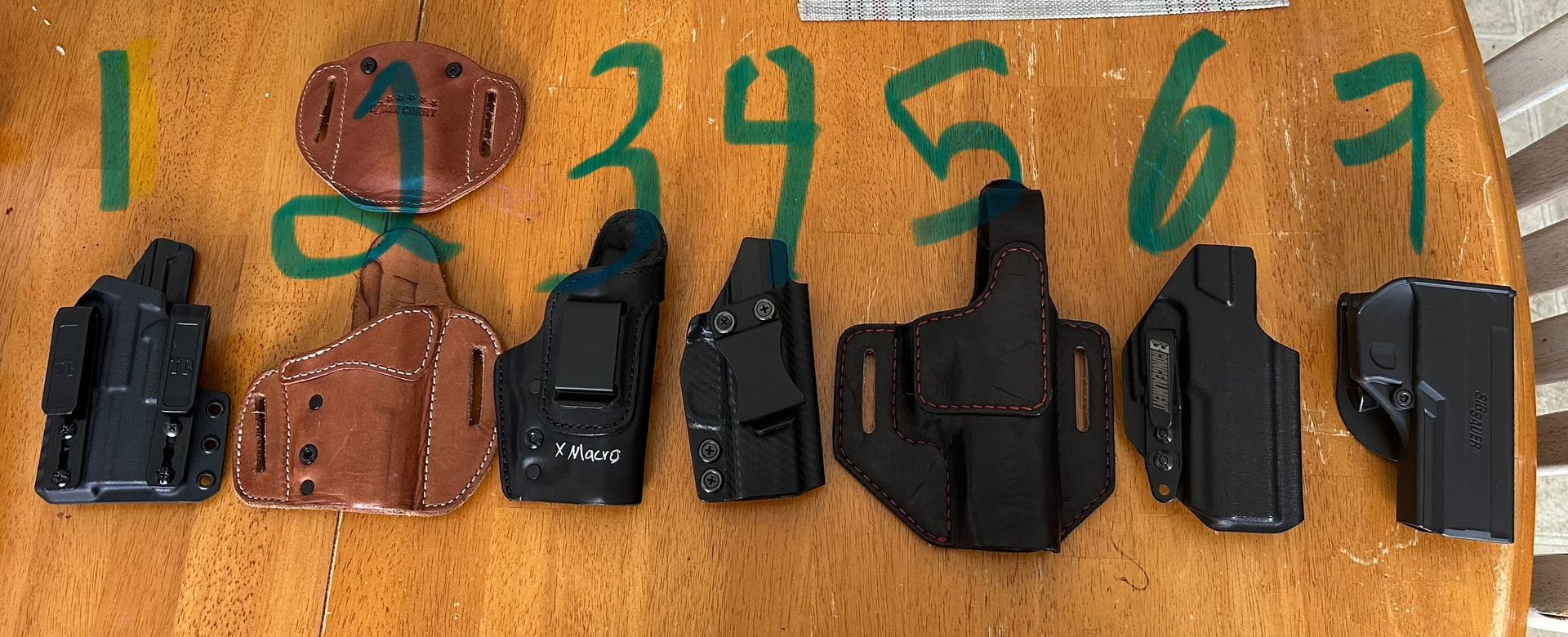 Sig Sauers Holsters P320,P365,P229,P226,P250
