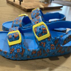 Blue Sandals 9c-10c $10.00