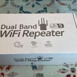 Dual band WiFi Repeater Router Wireless Range Extender