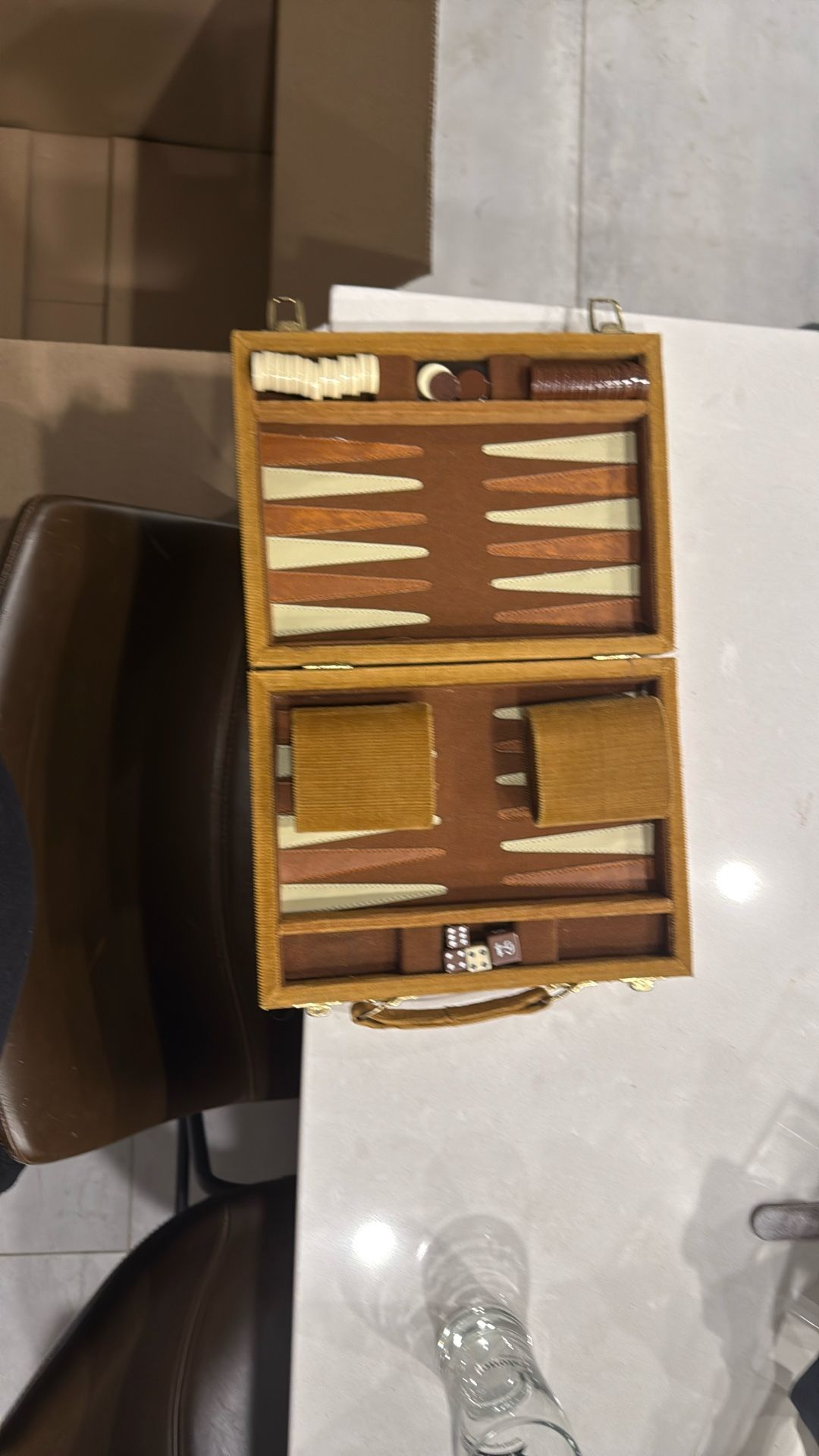 Vintage Backgammon Game