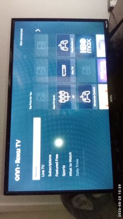Onn 32" Roku smart  tv  w/remote