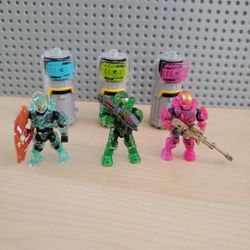 Mega Bloks Construx Halo Active Camo Power Pack Set FPJ25 , FMM83, GfT47 Mattel