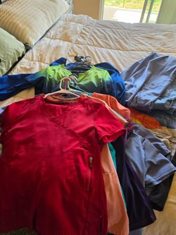 Mixed Lot of Medical Scrubs