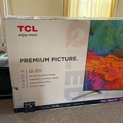 New TCL Roku TV 75”
