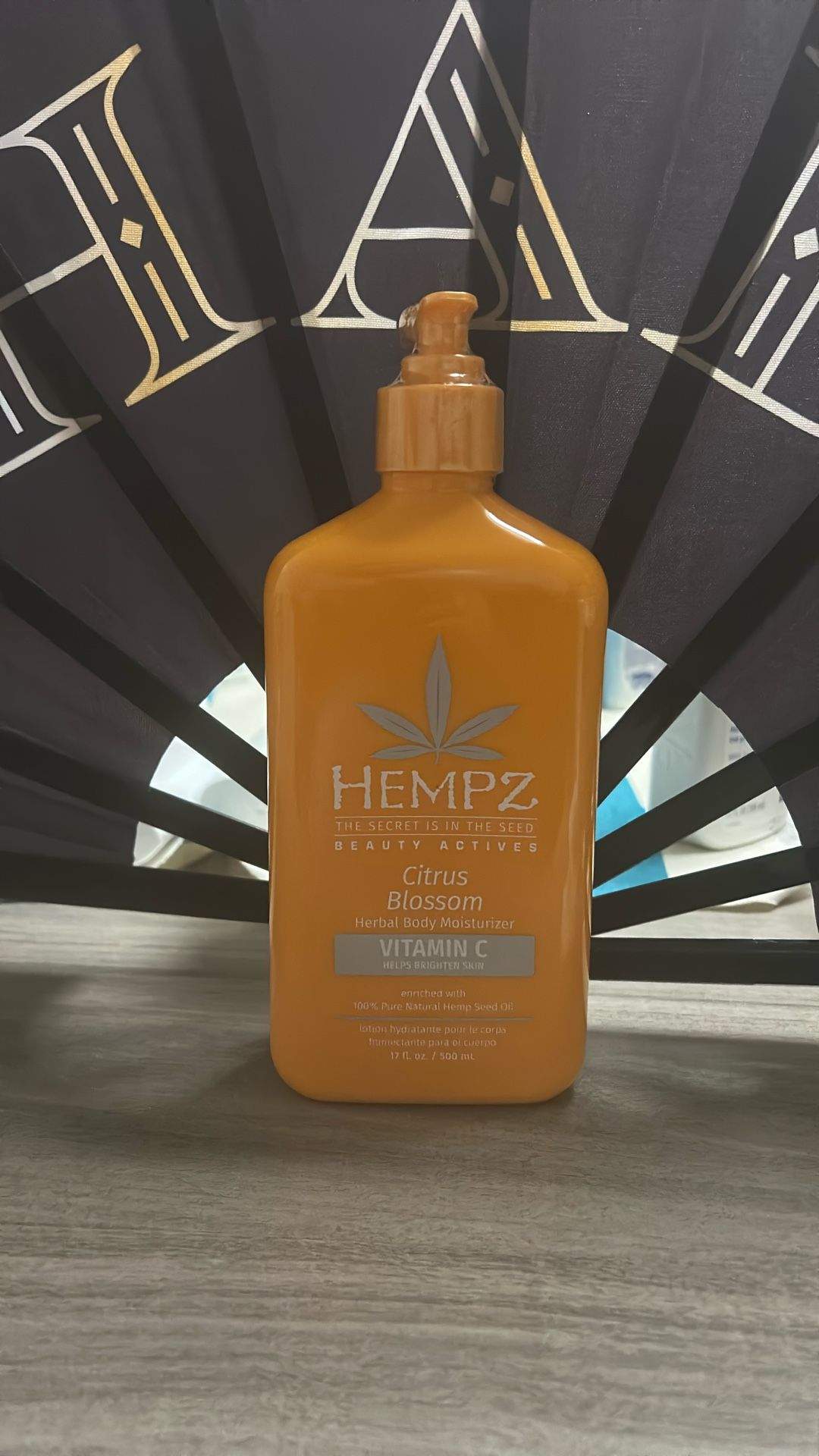 HEMPZ citrus, blossom lotion