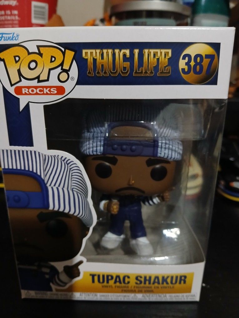 Brand New Thug Life Tupac Shakur Funko Pop #387