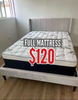 NEW FULL MATTRESS ONLY $120