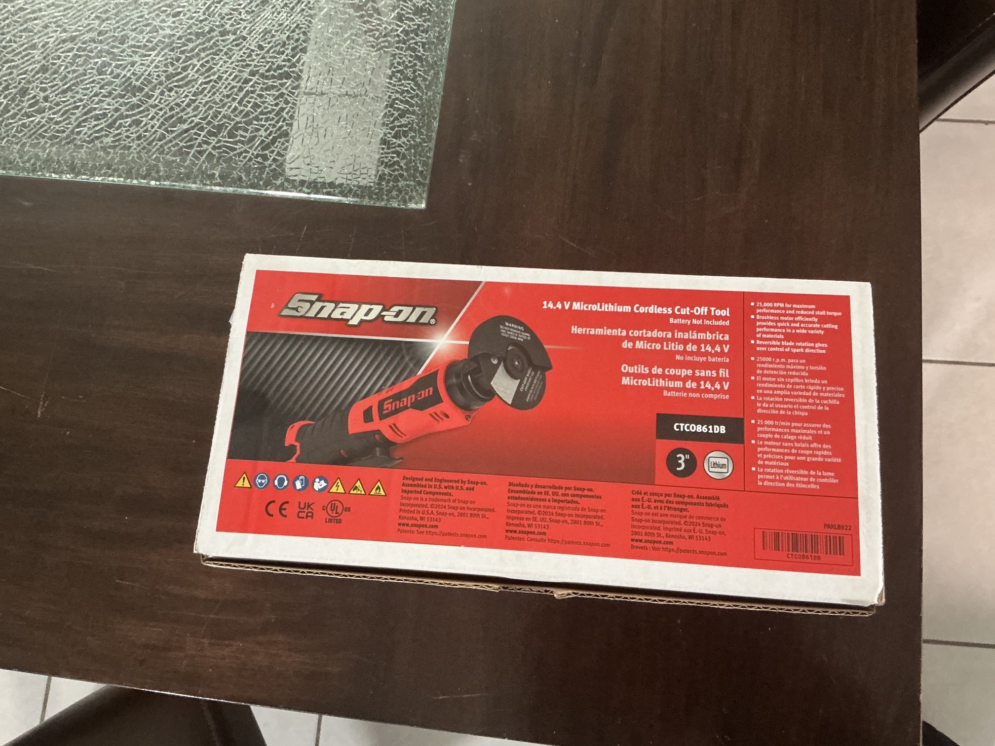 BRAND NEW 14.4 V MicroLithium Cordless Cut-Off Tool (Tool Only) (Red)