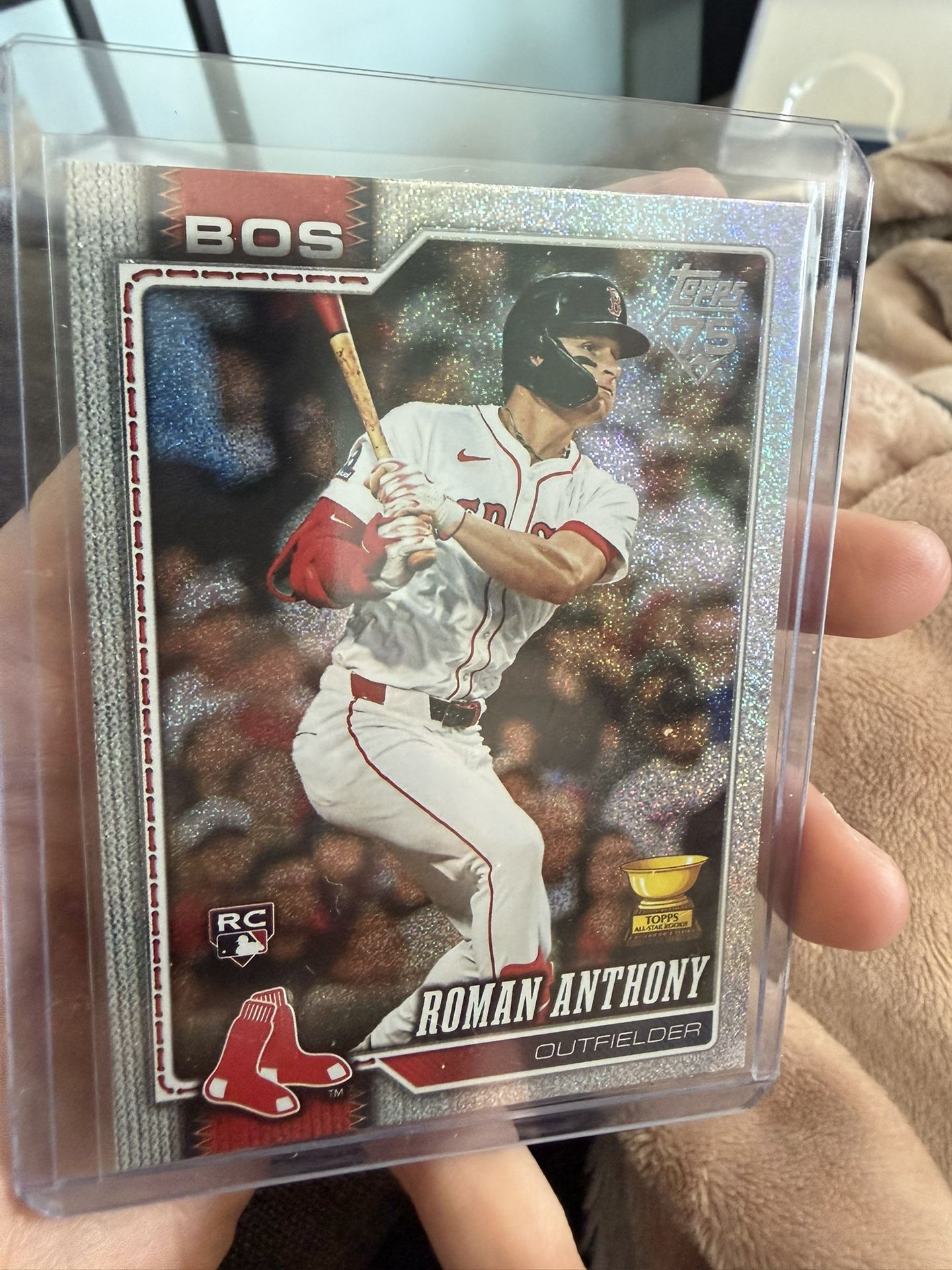 Roman Anthony Mojo Refractor Rookie Card