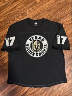 47 Brand 2017 Vegas Golden Knights Thick Heavyweight Tee * XXL