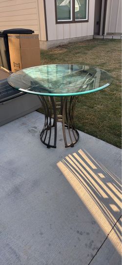 Glass table
