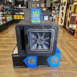 Kicker 12inch VL7S12 loaded Subwoofer