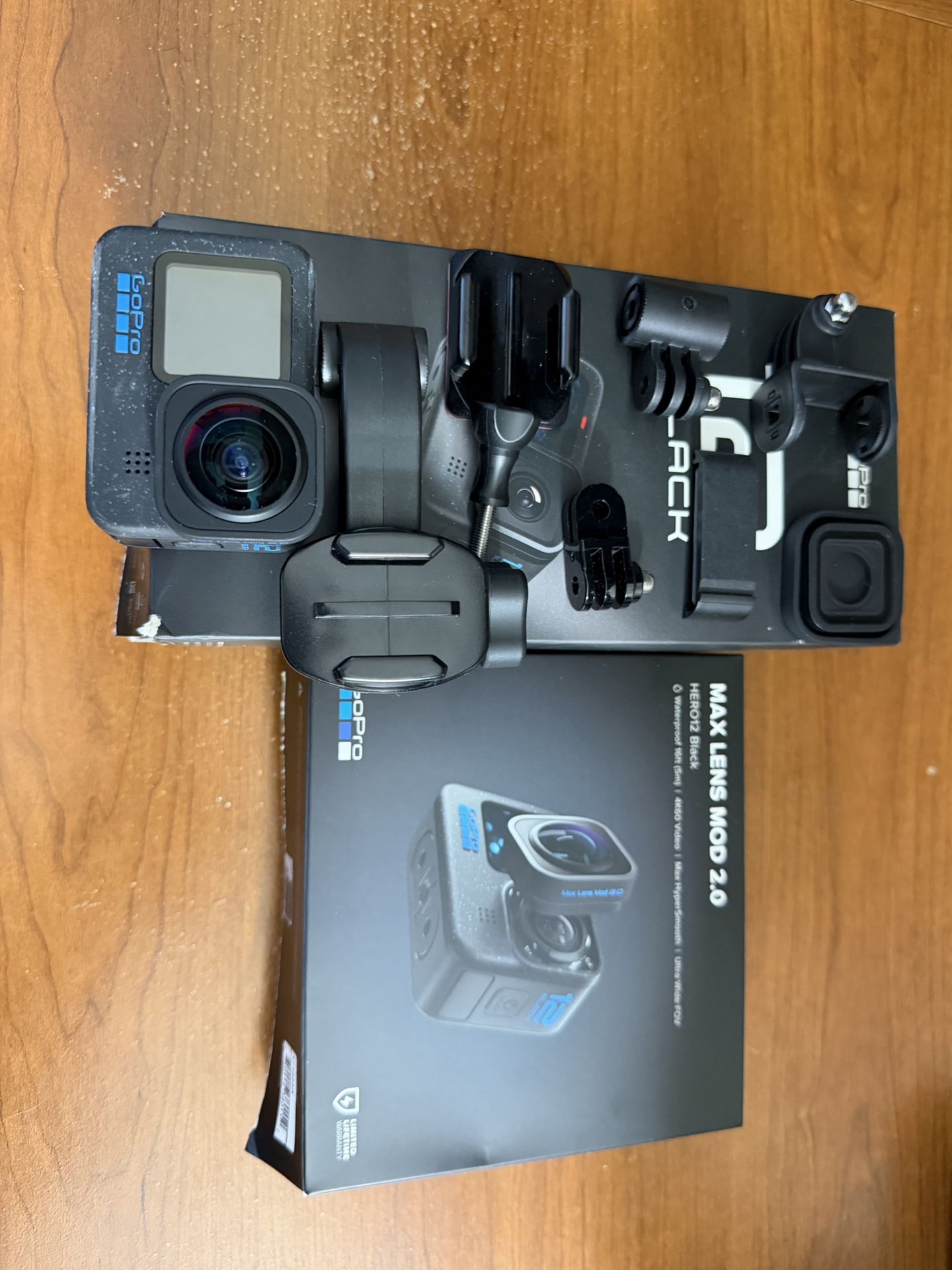 GoPro Hero 12 With Max Lens Mod 2.0
