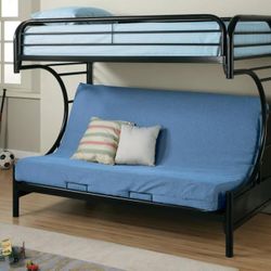 💎Neves Futon Bunk Bed By Coaster🚩Buy now pay later🚨Finance&Delivery Available 